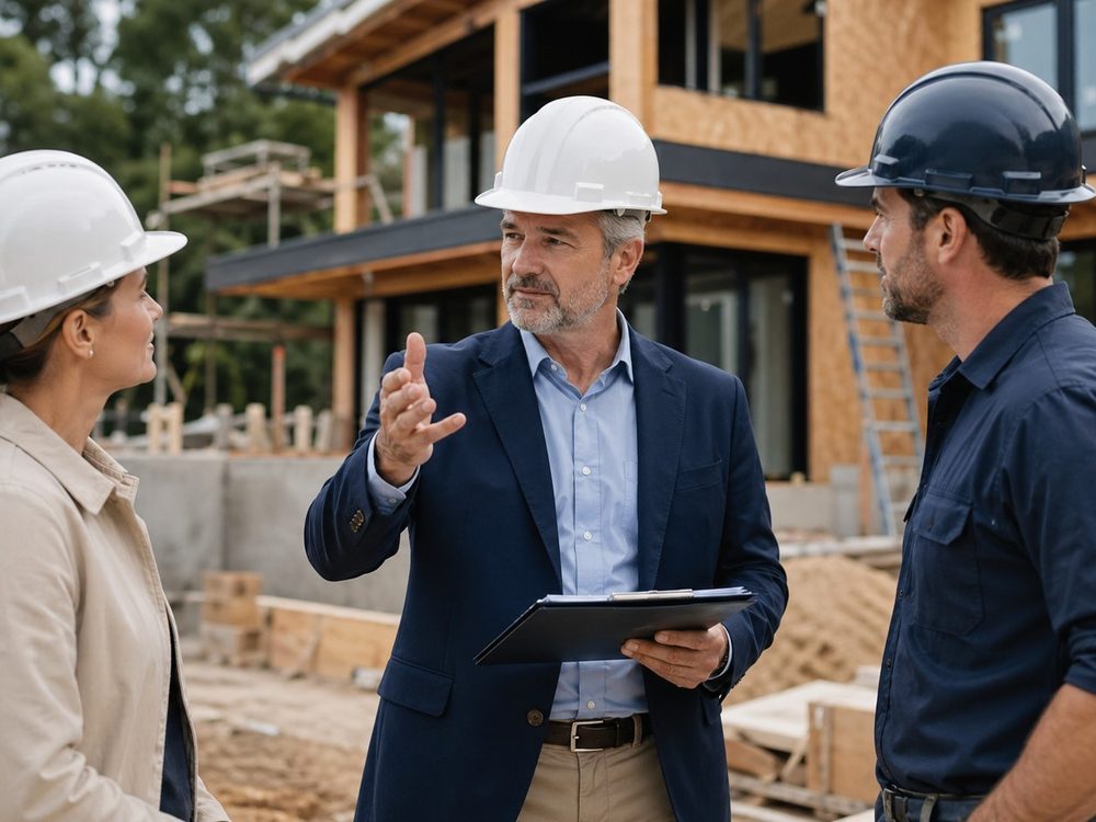 Vor-Ort-Begehung mit Auftraggeber